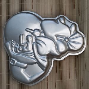 Wilton 1981 Vintage Witch on Broom Cake Pan 2105-3398